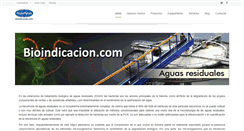 Desktop Screenshot of bioindicacion.com